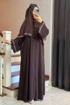 HERCAİ ABAYA Kahverengi